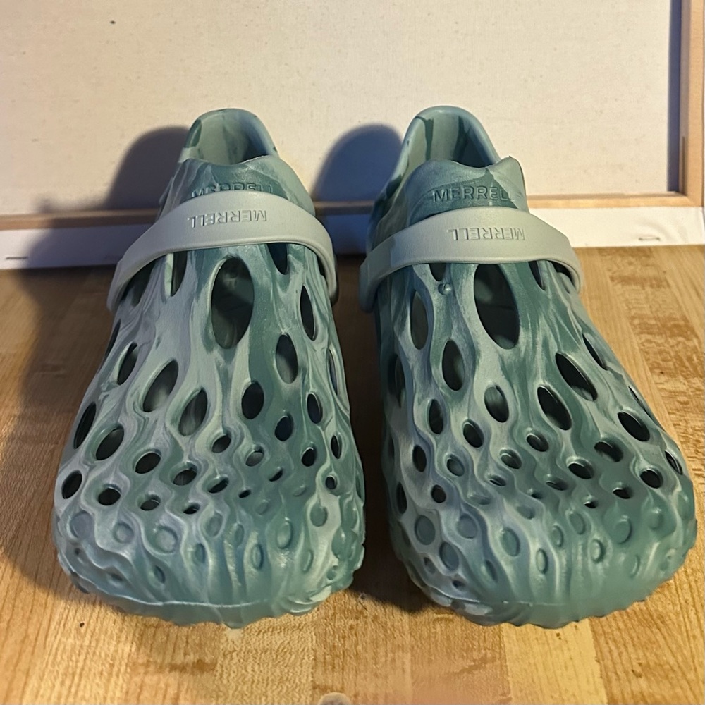 Merrell Hydro Moc water shoes.
